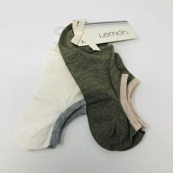 Lemon Legwear One Size Basil Butter 2 Pack Socks - Picture 2 of 5